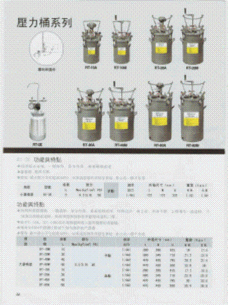 宝丽压力桶